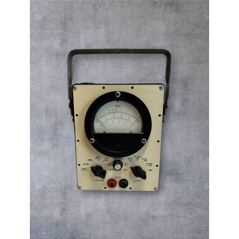 Bruno-New York Multimeter ME-70A/PSM-6 US Property Vintage Brown Cream Good